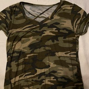 francesca’s camo tee